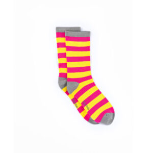 Polly & Andy Fruit Salad Stripe Bamboo Sock