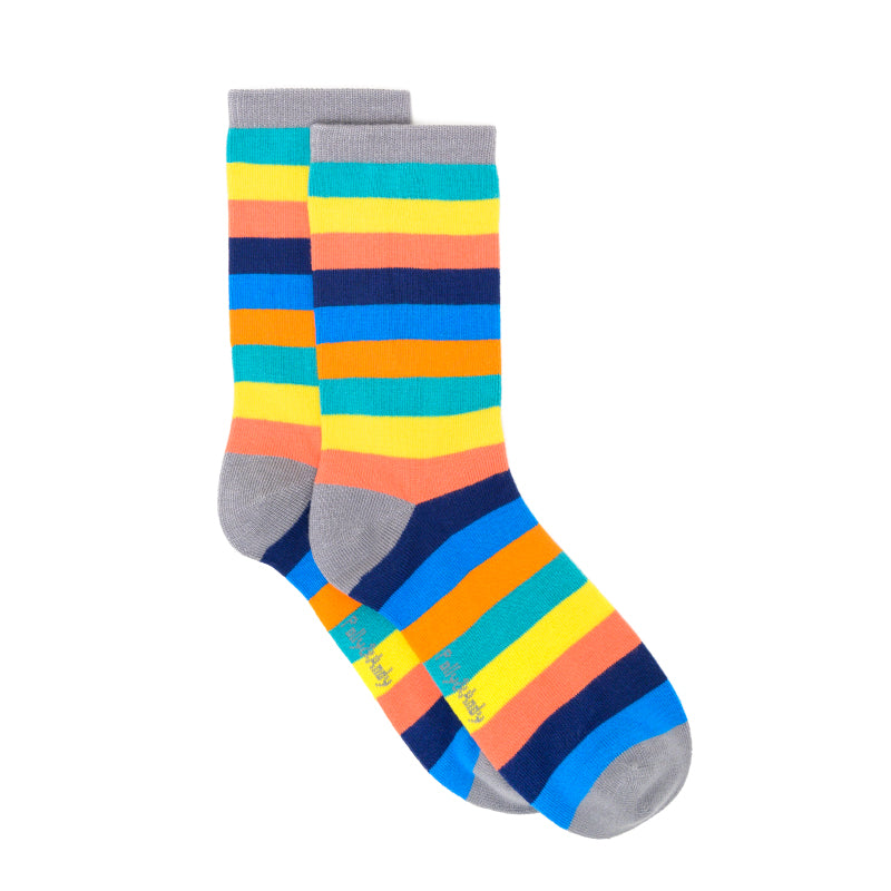 Polly & Andy Rainbow Bamboo Sock